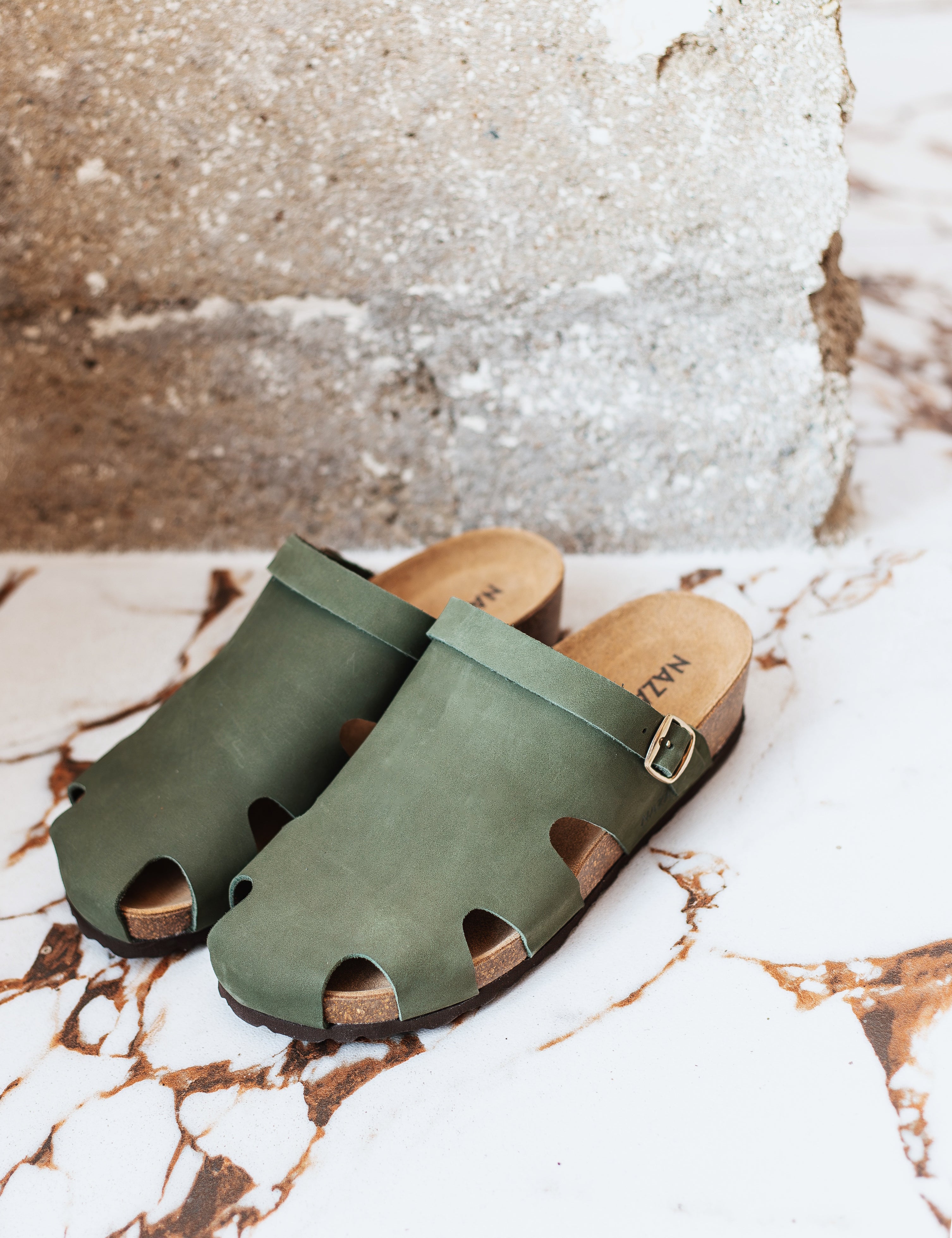 SUSANA Vert Olive - NAZAREE